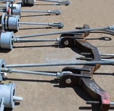 A-Type Variable Springs with Alloy Yoke Pipe Clamps