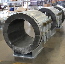 Large Diameter Foamglas Pipe Supports